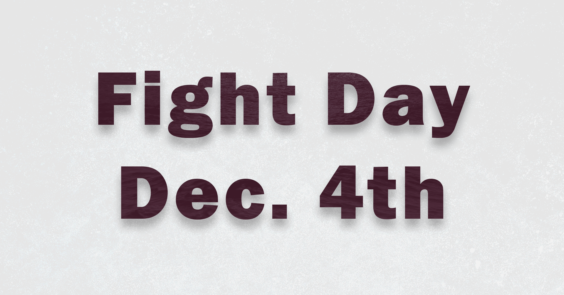 Fight Day